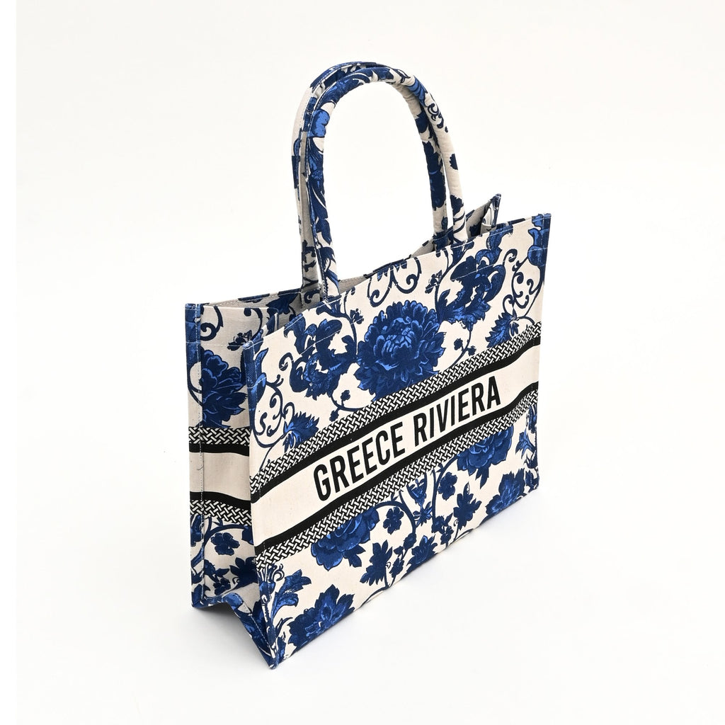 Tote Bag - Herbruikbaar Bloemencanvas – Katoenen shoppertas