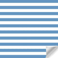 Papierrol – Streep Blauw – 50cm x 100m