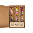 Geschenkdoos - Gedroogde Bloemen - Boodschap in een Doosje - Groot