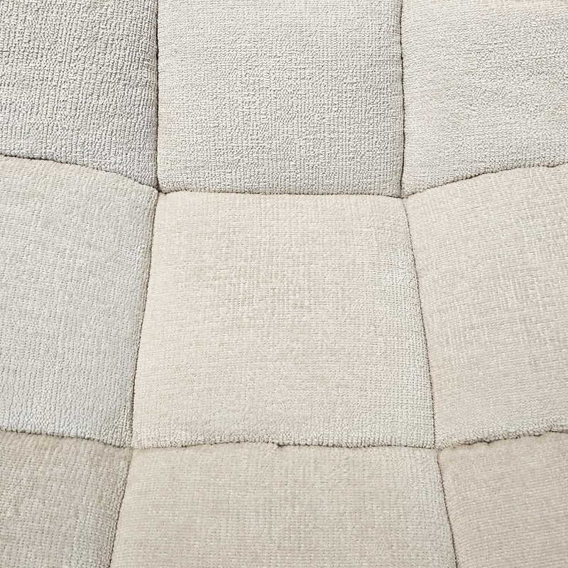 Draaifauteuil Sep in stof perfect harmony white**