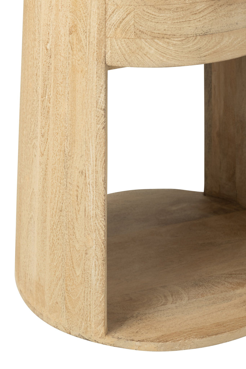 J-Line Bijzettafel Drawn Mango Hout/Mdf Naturel