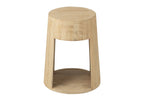 J-Line Bijzettafel Drawn Mango Hout/Mdf Naturel