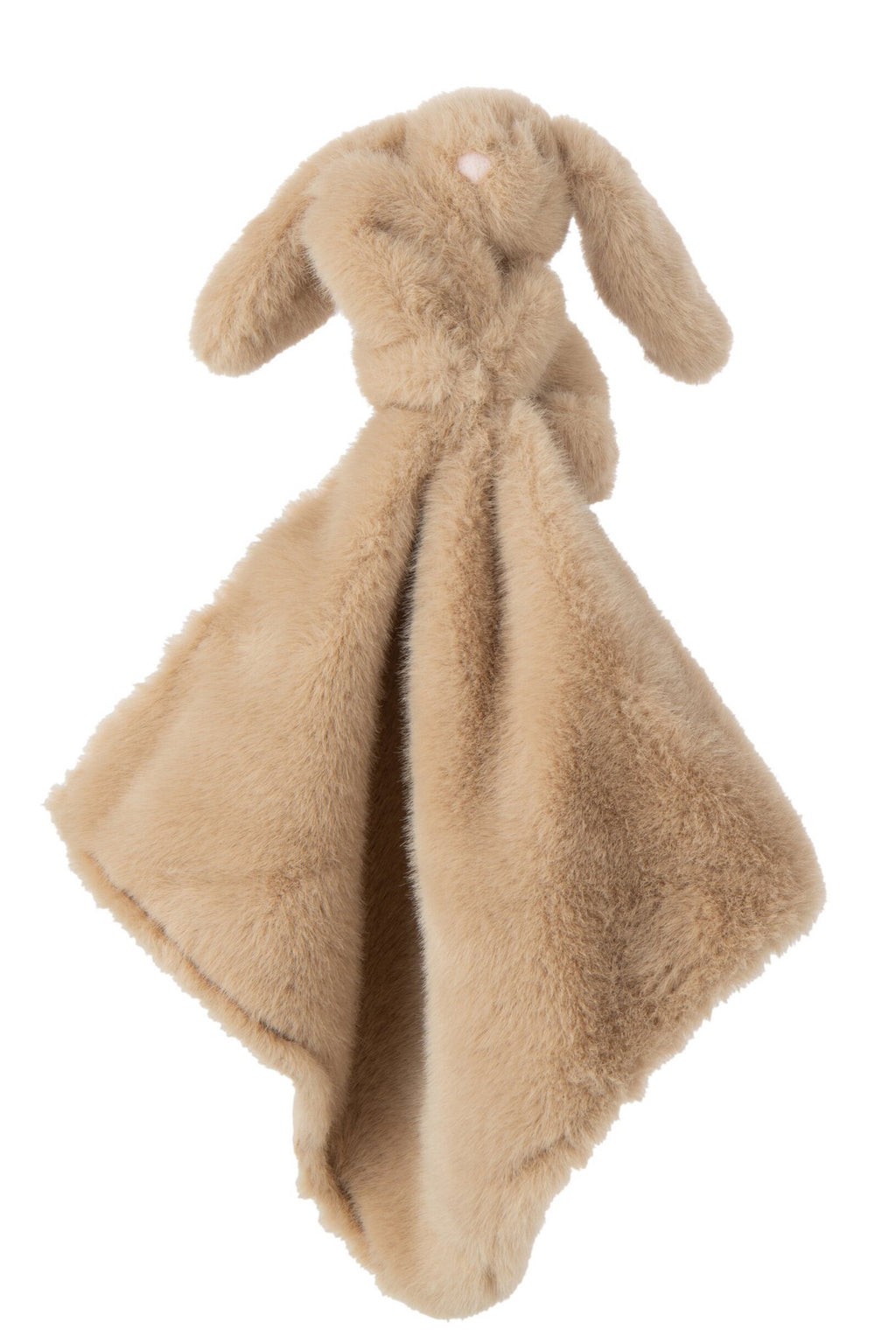 J-Line knuffel Konijn - polyester - camel - small