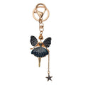 Sleutelhanger Fee Blauw Metaal