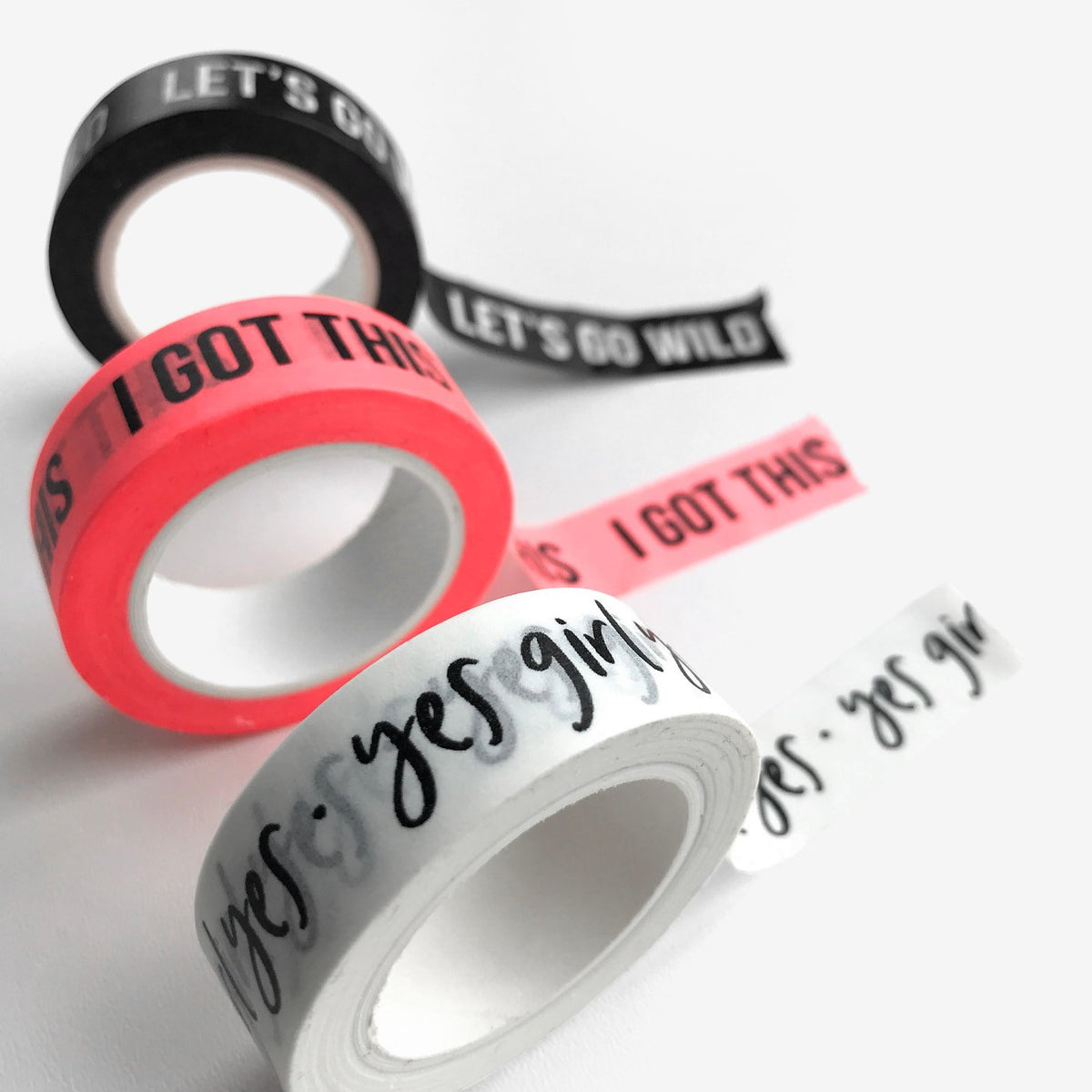 Washi tape heb ik gekregen, per 9 stuks