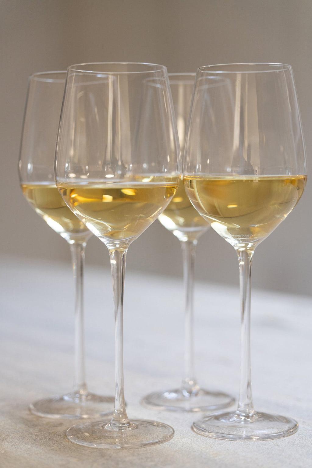 J-Line glas witte wijn Tia - glas - transparant
