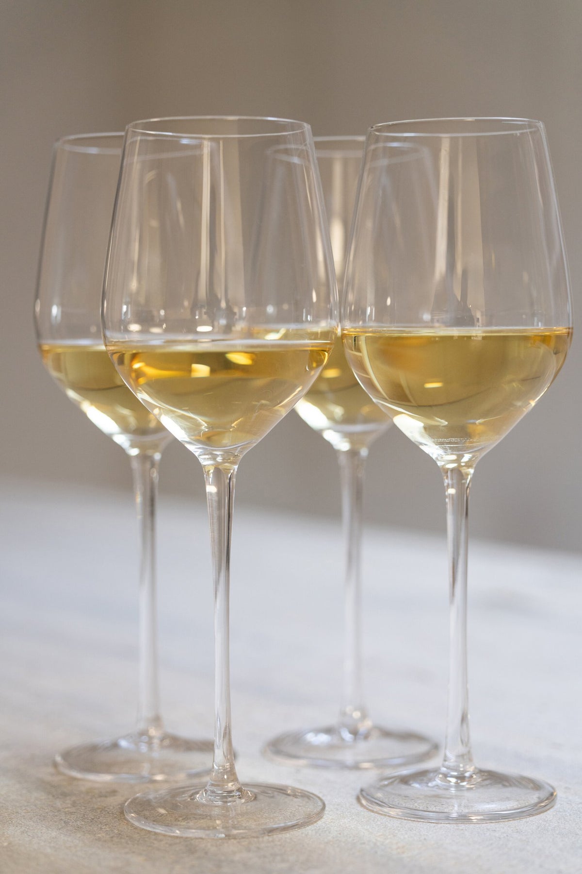J-Line glas witte wijn Tia - glas - transparant