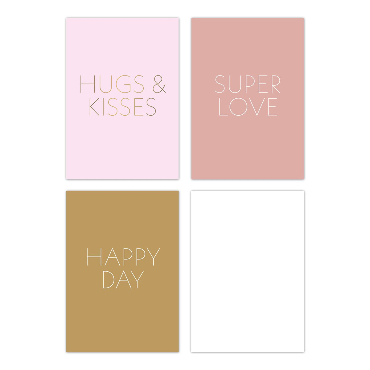Fall '25 minikaartjes - Mix 30 stuks - Text