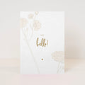 Postcard 'Hey hello'