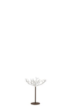 J-Line decoratie Boom - metaal - bruin - small