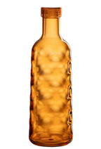 J-Line fles Gehamerd In Giftbox - kunststof - oranje