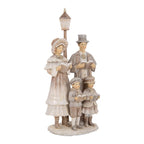 Kerstdecoratie Beeld 15x11x30 cm Beige Kunststof