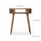 Massief houten Ariella-console