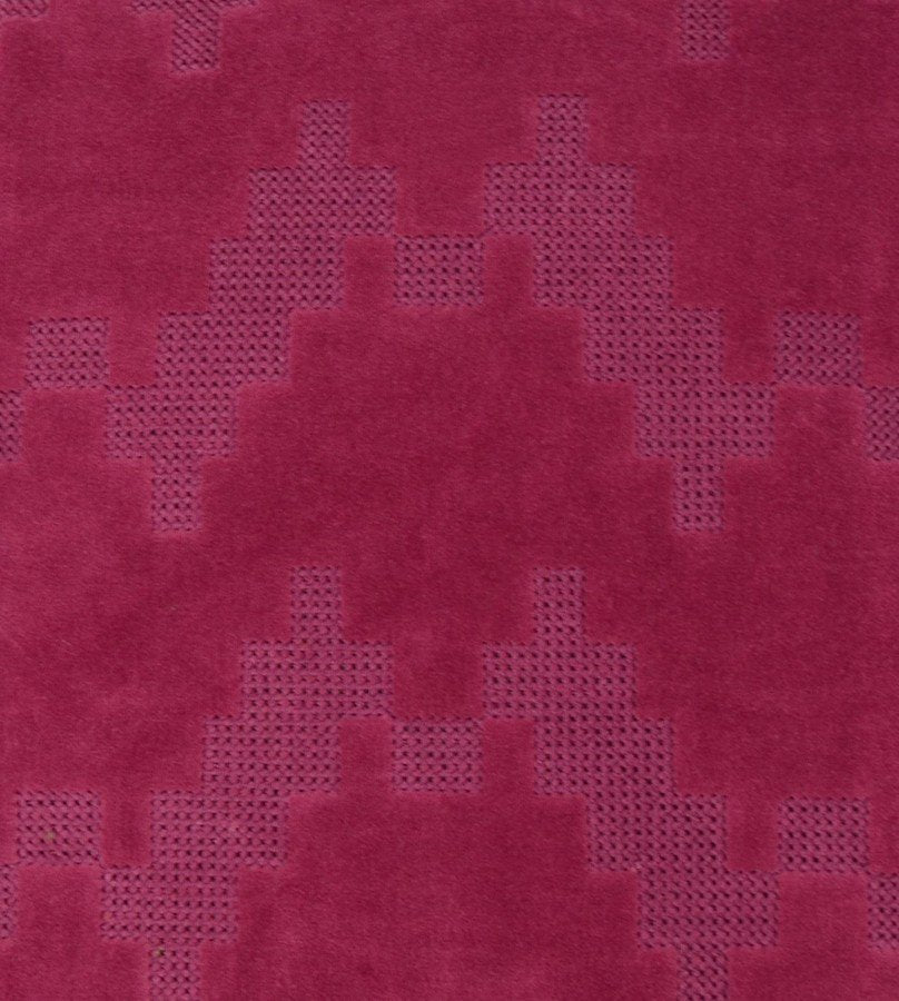 Twisted Brooklyn kussen magenta 45x45cm