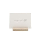 Leeff Card Holder Chantal with card - Warme knuffel
