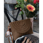 Handtas Dames Bruin, Polyester 27x3x20 cm