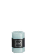 J-Line cilinderkaars - aqua - small - 18U