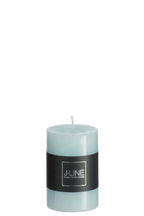J-Line cilinderkaars - aqua - small - 18U
