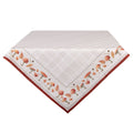 Tafelkleed 100x100 cm Beige Katoen