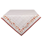 Tafelkleed 100x100 cm Beige Katoen