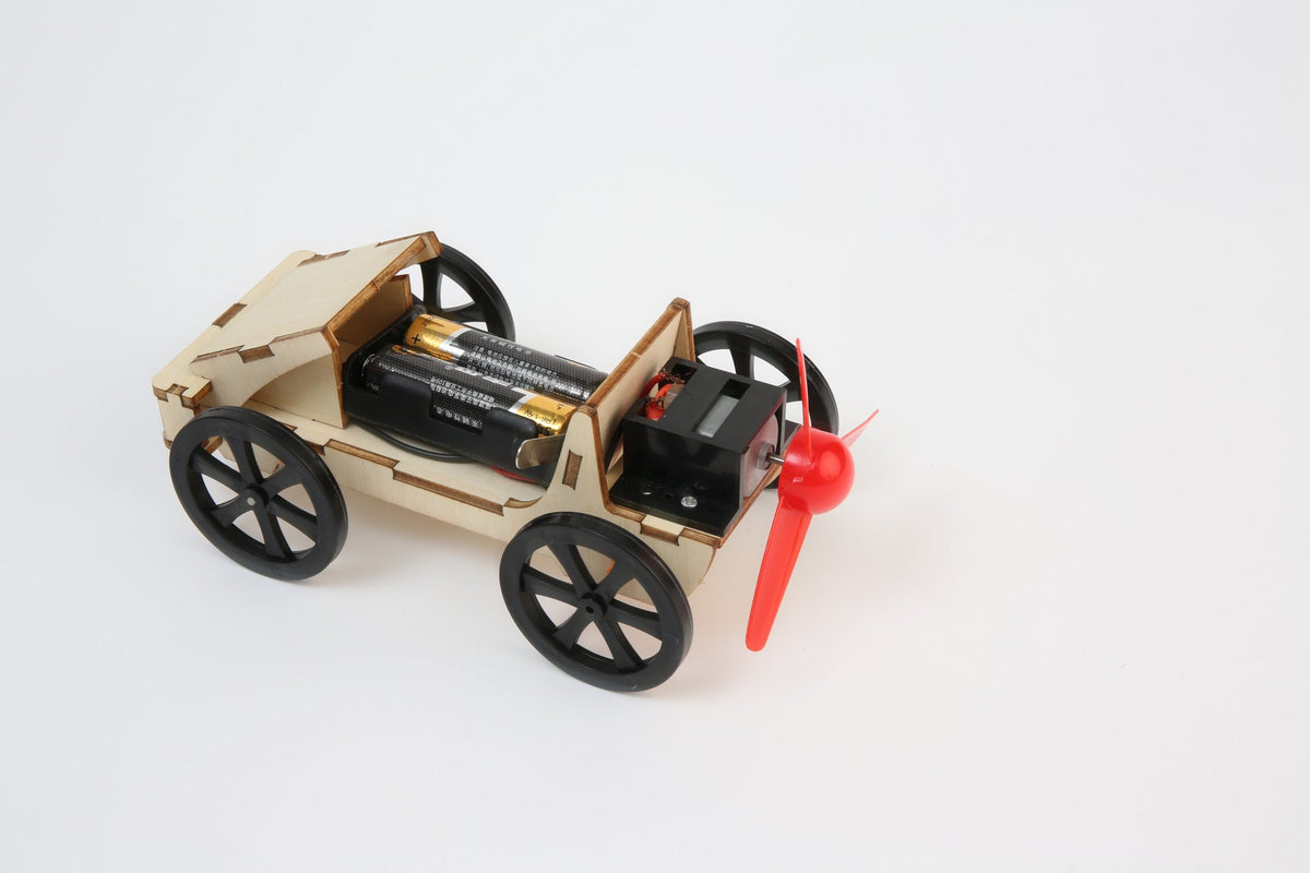 Bouwpakket Sportauto op Windkracht- Science Kit