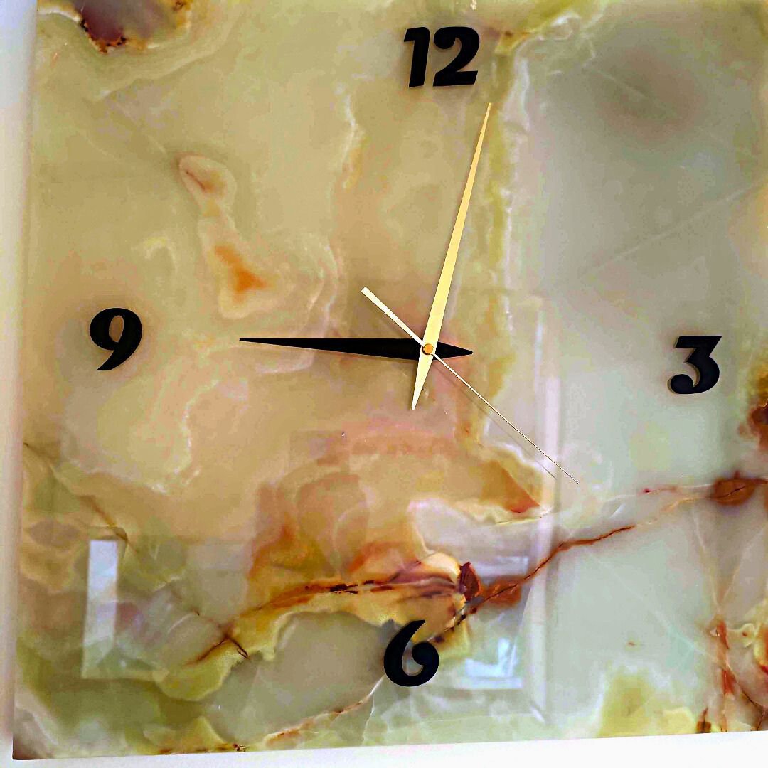 Grote wandklok Onyx