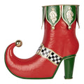 Kerstdecoratie Beeld Laars 41x16x39 cm Rood Metaal