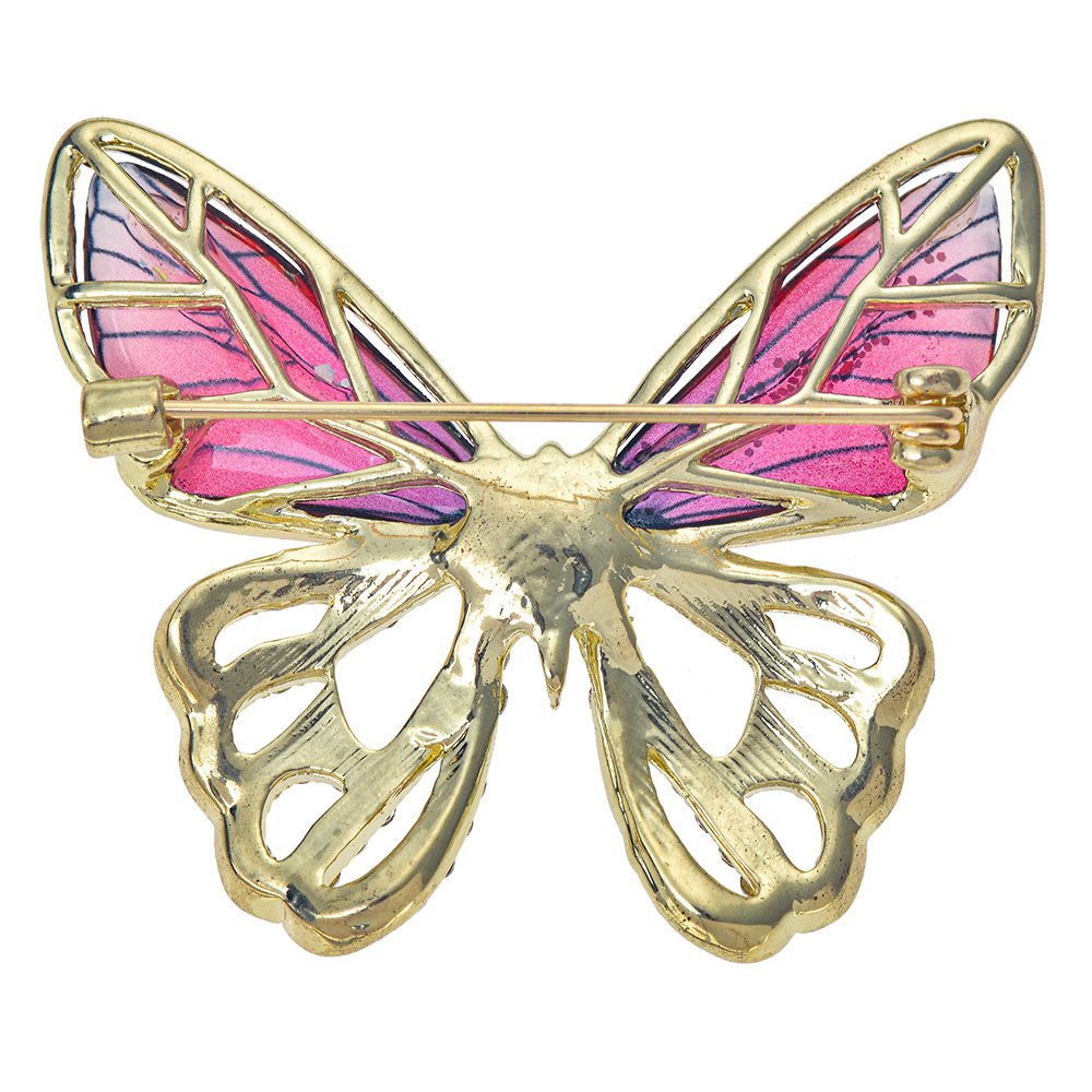 Broche Dames Roze, Metaal null