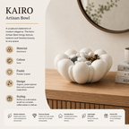 Moderne decoratieve aluminium schaal – witte poedercoating