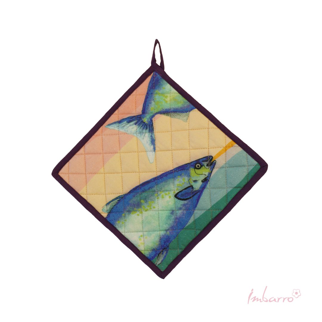 Pannenlappen La Palma, set of 2