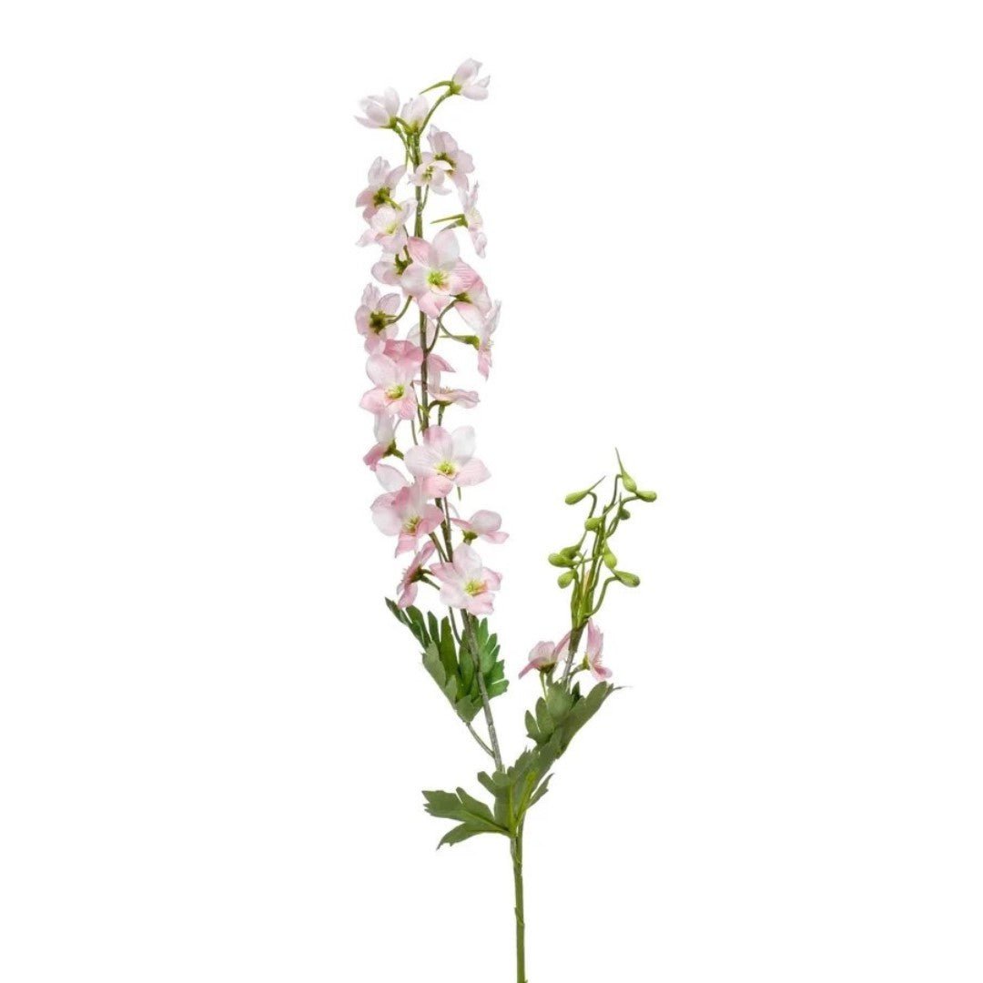 Delphinium Artificial Spray 77cm Lt Pink