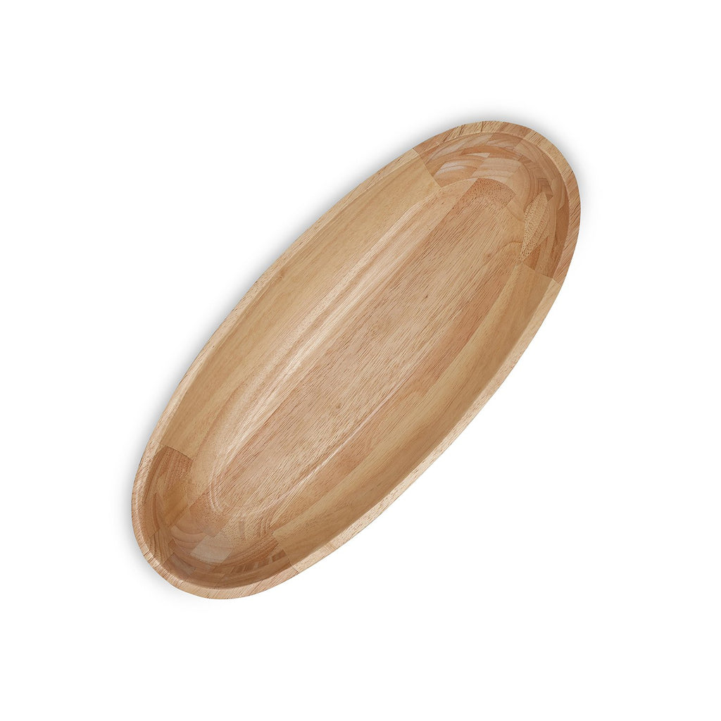 Serveerschaal 45,5x20,5xH7,5cm hout Essenza