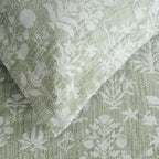 Trooster | Katoenen bamboejacquard | Enkele en dubbele maat | Met 2 kussenhoezen