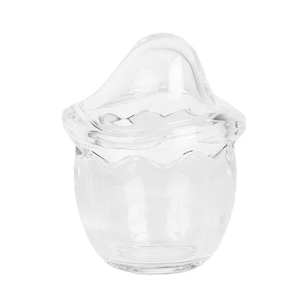 Glazen potje Ø 9x12 cm Transparant Glas