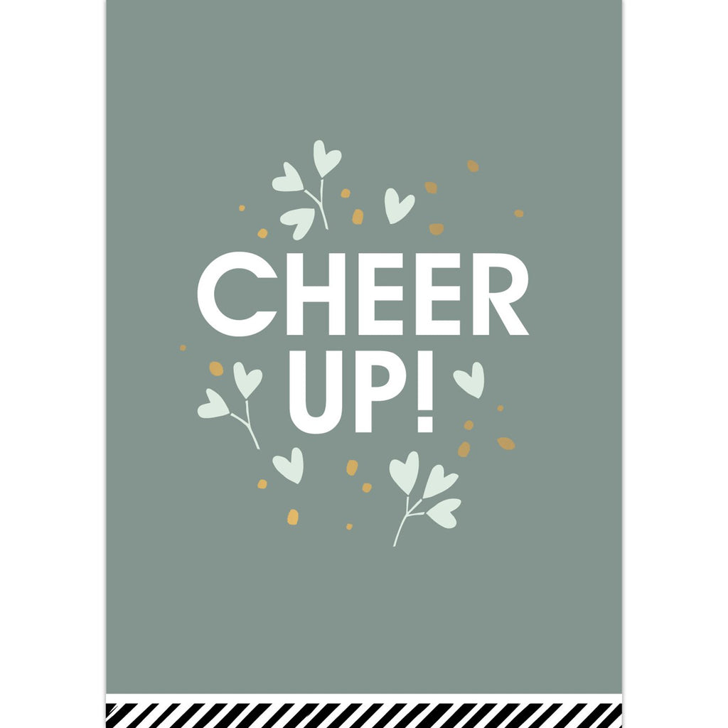 Perfect Basics - Cheer up! - wenskaarten - 10 stuks
