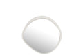 J-Line spiegel - metaal/glas - wit - small - Ø 60.5 cm