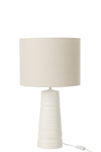 J-Line lamp - keramiek - wit