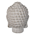 Beeld Boeddha 17x17x24 cm Grijs Steen