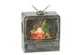 J-Line decoratie Waterbol Televisie - kunststof - mix