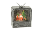 J-Line decoratie Waterbol Televisie - kunststof - mix