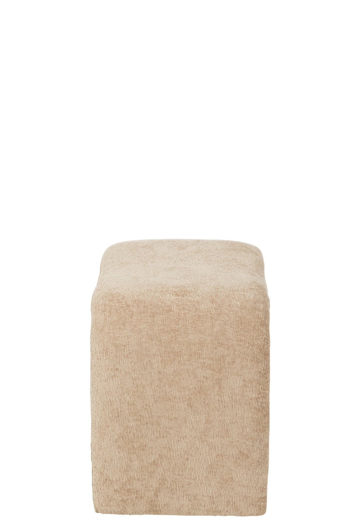 J-Line kruk N shape - textiel - beige