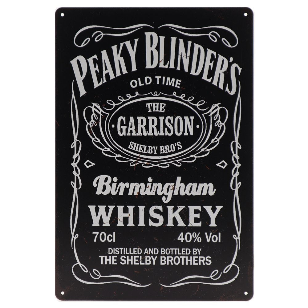 Peaky Blinders Retro Wandbord 30x20
