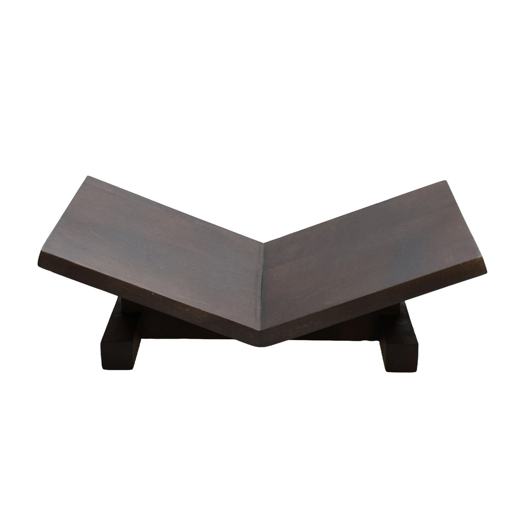 Boekenstandaard - Wiggins walnut