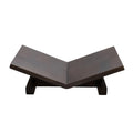 Boekenstandaard - Wiggins walnut