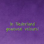 Kussen velours summer purple 9650 45x45