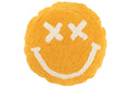 J-Line kussen Smiley Getuft - katoen - oranje/wit