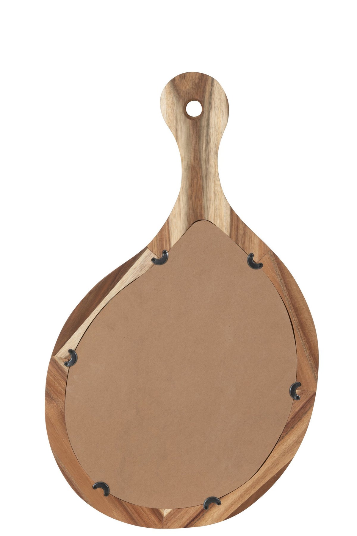 J -Line Spiegel Palet - Hout/Glas - Naturel - Large - 42 x 72 cm