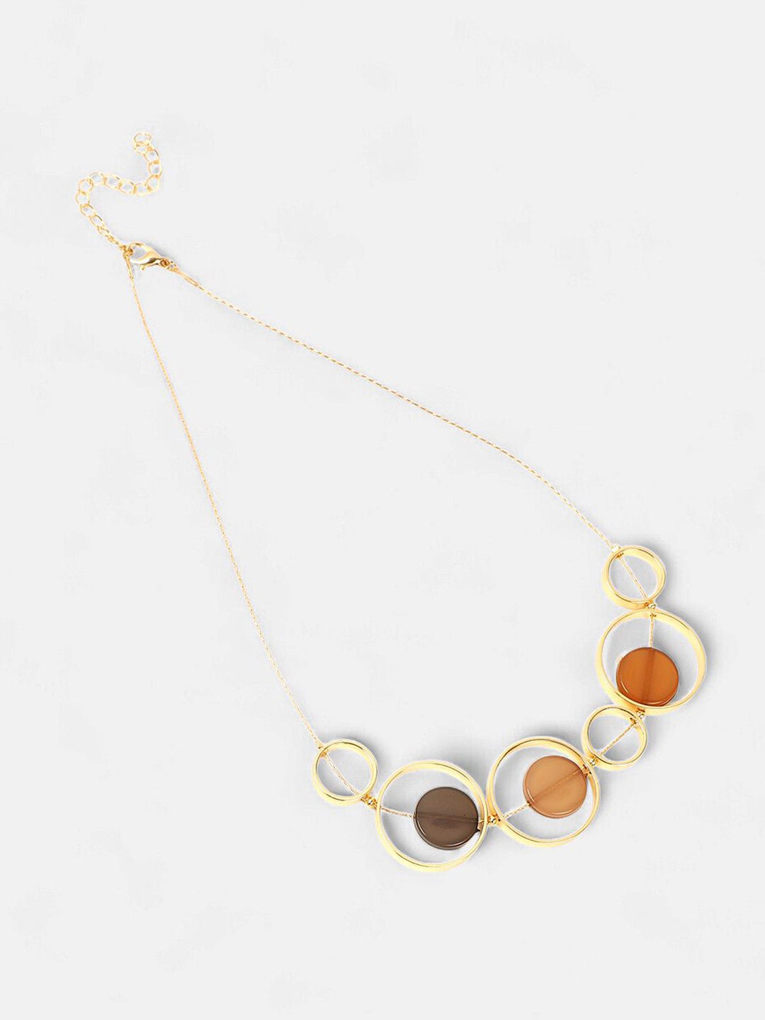 The Orb Collar – Ketting – Vergulde legering – 42 cm lengte