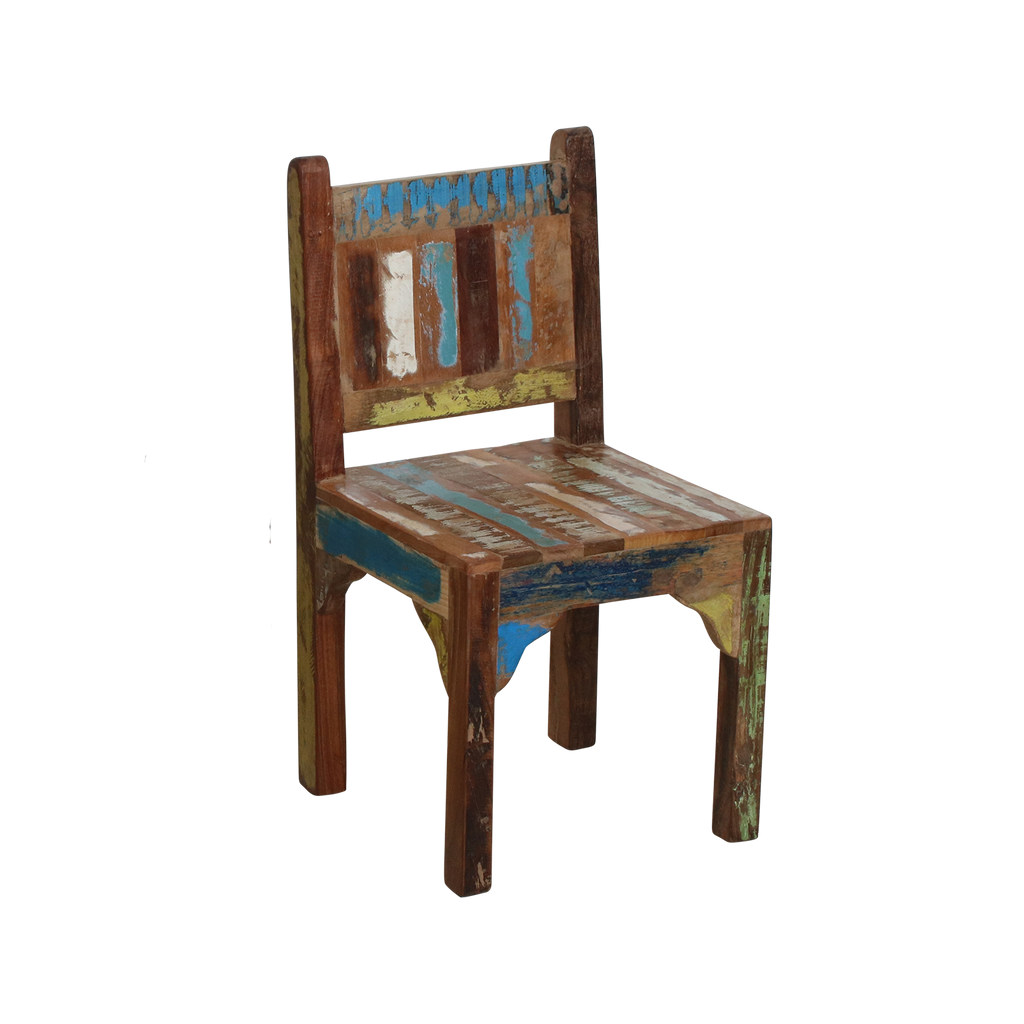 Scrapwood kinderstoel