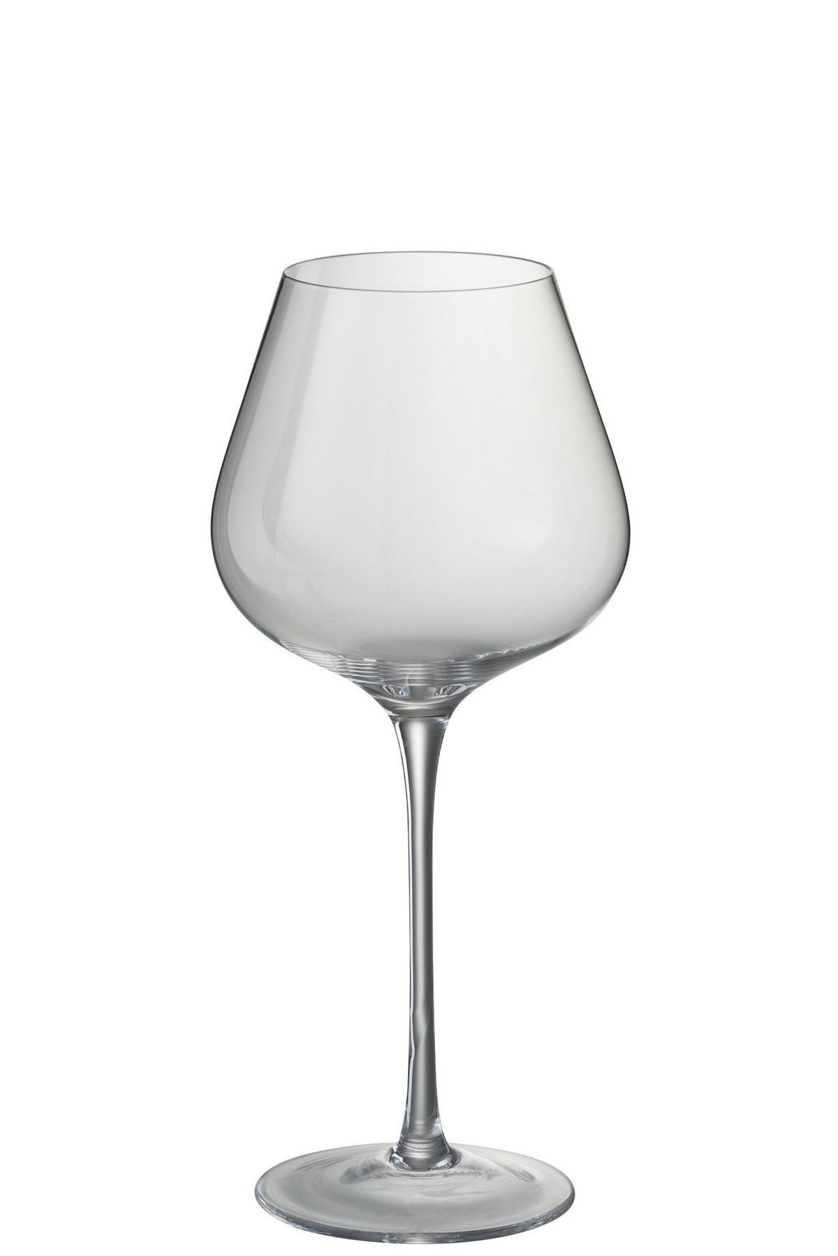 J-Line glas witte wijn Breed - kristalglas - transparant